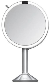 Kozmetické zrkadlo s osvetlením/zväčšovacie (5x) ø 20 cm Sensor Trio – simplehuman