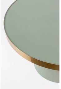 Kovový okrúhly odkladací stolík ø 60 cm Glam – Zuiver