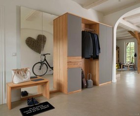 Hanse Home, Rohožka Printy 101603, 40x60, šedá, chodba / predsieň