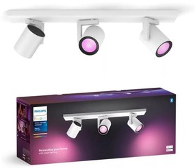Philips - LED RGBW Stmievateľné bodové svietidlo Hue ARGENTA 3xGU10/4,2W/230V