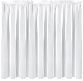 ZÁCLONA NA PÁSKE LUCY 350X150 CM BIELA