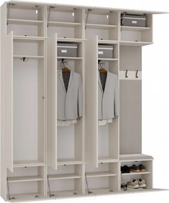 Předsíňová stěna Haga II 200 cm kašmír