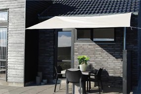 Tieniaca plachta na balkón - obdĺžnik - 3x2,5m - béžová (180g/m2)