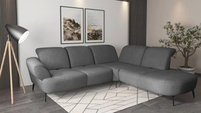 XXXLutz ROHOVÁ SEDAČKA, textil, tmavosivá Sit & More - Sedačky - 000144013287