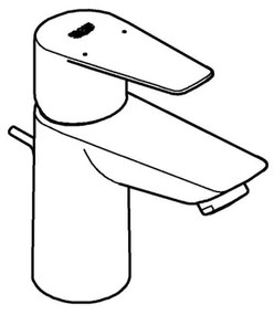 GROHE 32819001 - Umývadlová batéria BAUEDGE 147 mm, lesklý chróm