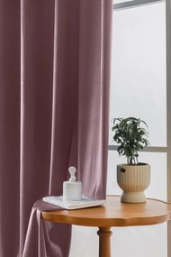 Svetlo fialový zatemňovací záves VELVET 140x270 cm Zavesenie: Riasiaca páska