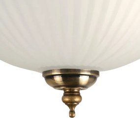 Brilagi - Stropné svietidlo FRESCO 2xE27/40W/230V priemer 28 cm mosadz