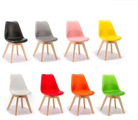 LuxuryForm DESIGN Jedálenská stolička BALI - šedá