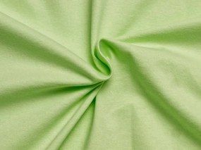 Jersey prestieradlo EXCLUSIVE svetlo zelené 80x200 cm