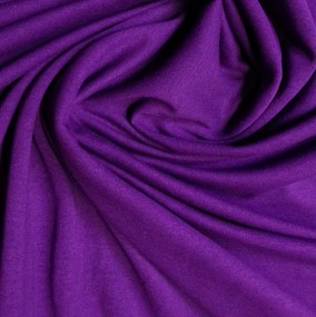 Bavlnené prestieradlo 200x120 cm - tmavo fialové