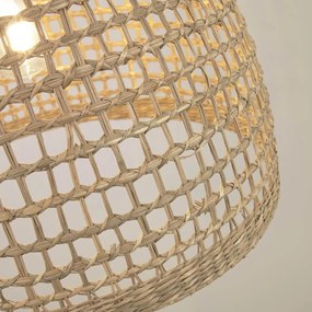 Stropná lampa aranyc z prírodných vlákien ø 49 cm MUZZA