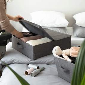 Sivá úložná škatuľa Bigso Box of Sweden Underbed