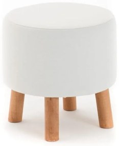 Biely taburet Silindir – Balcab Home