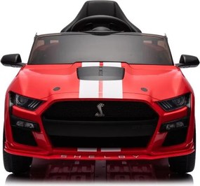 LEAN CARS Elektrické autíčko Ford Mustang GT500 Shelby červené