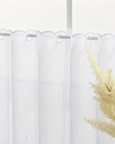 Vitrážková záclonka žakárová Floral výška 60 cm na metre