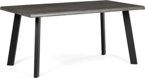 Jedálenský stôl HT-F4516 GREY sivý dub