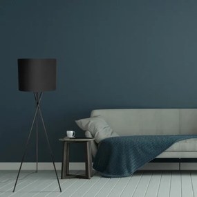 Stojacia lampa TEKLA 1xE27/20W/230V čierna