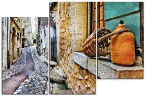 Obraz na plátne - Stará stredomorská ulica 1151D (120x80 cm)
