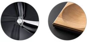 Cole&Mason - Kuchynská doska na krájanie a kolískový nôž 21,5x51,5 cm buk