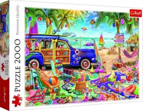 Trefl Tropical Holiday Puzzle 96,1x68,2cm 2000 dielikov v krabici 40x27x6cm