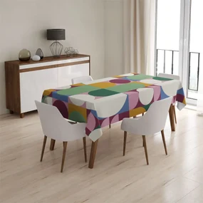 Sablio Obrus Farebná rovnováha - 90x90 cm