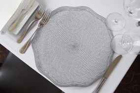 SADA 6 KS PRESTIERANIE NA STÔL OTELLO (FI) 38 CM BIELA