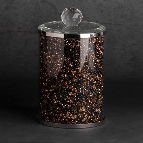 Nádoba VENTOSA 06 čierna / zlatá