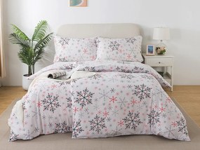 XPOSE® Francúzske flanelové obliečky SNOWFALL