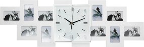 XXXLutz HODINY S FOTKAMI biela 80/26/4,8 cm Ambia Home - Hodiny - 0083400002
