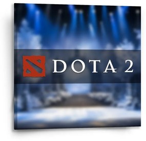 Sablio Obraz DOTA 2 Modrá - 50x50 cm