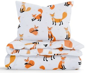 Bavlnené obliečky Renforcé – Líšky 02