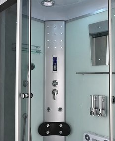Terra Hydromasážny box WSH7106LW WH, 120x80 ľavý bez sauny