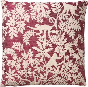 Dekoračný poťah na vankúš ABU MERLOT 45x45 cm, vínový