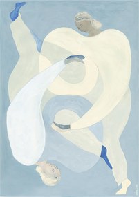 The Poster Club Plagát Hold You Blue by Sofia Lind A5 (mini)