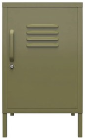 Kaki kovový nočný stolík Bradford – Støraa