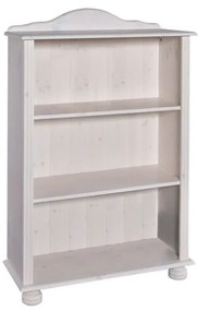 Biela knižnica z borovicového dreva 77x116 cm Ella – Støraa