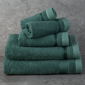 FROTÉ UTERÁK ABBIE 50X90 CM TMAVOZELENÁ