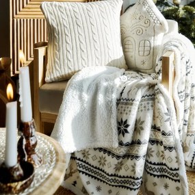 Deka CRIMI vianočná, béžová 866130