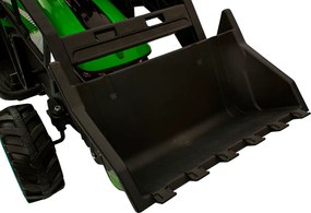 LEAN CARS Batériové rýpadlo SX2068 zelené