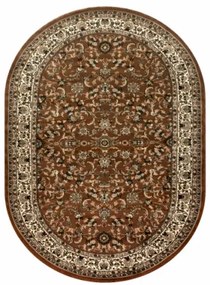 Koberec ROYAL ADR ovál vzor 1745 hnedý