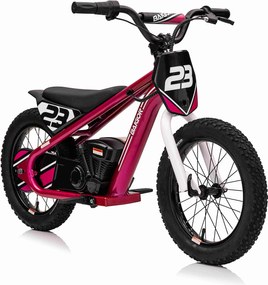 Ramiz BAIGOR 23 PRO Ružová batériová motorka pre dieťa