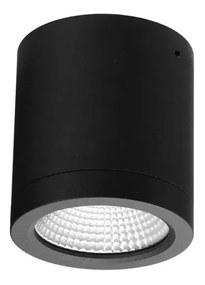 Minimalistické bodové svietidlo Conyon IP54 CCT 10W 12 čierna