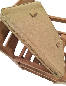 Deokork Záhradné pevné kreslo WINSTON (teak)