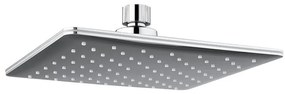 Dažďová hlavica sprchy štvorcová Lugo 20 cm