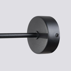 Nástenné svietidlo Astral, 1x biele sklenené tienidlo, b