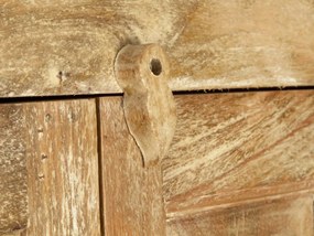 furniture-nabytek.cz - Masívna šatní skriňa Patina z mangového dreva, lakovaná, prírodná farba