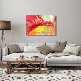 Obraz abstrakcie - maľba (90x60 cm)