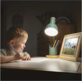 Stolná lampa Poppy zelená