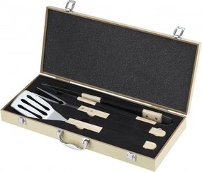 MI Sada príslušenstva ku grilu v drevenej krabičke