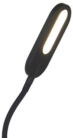 Moderná stojaca lampa čierna vrátane LED 4-stupňového stmievania - Botot